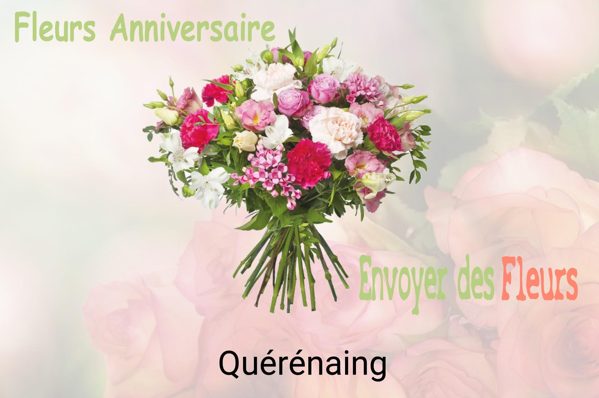Bouquet de fleurs d’anniversaire livré à Quérénaing